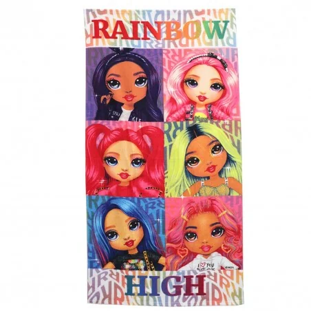 Rainbow High Παιδική Πετσέτα θαλάσσης 70x140εκ. (RH 52 47 034 MICRO) - Πετσέτες Quick dry - Microfiber