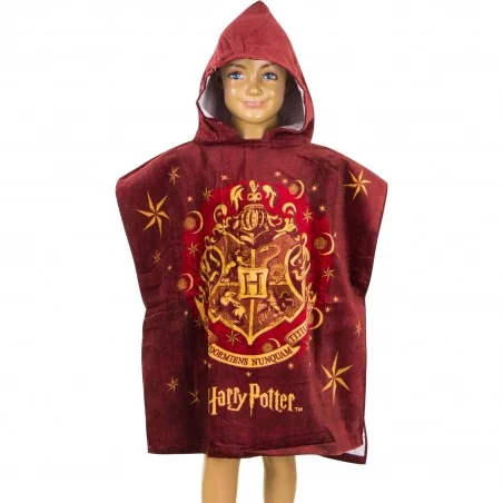 Harry Potter Παιδικό Πόντσο θαλάσσης 60x120εκ (AYM-004HP-PC)