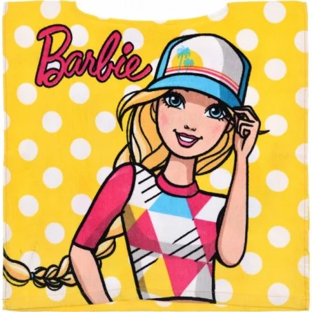 Barbie Παιδικό Πόντσο θαλάσσης 50x100εκ (QE1768)
