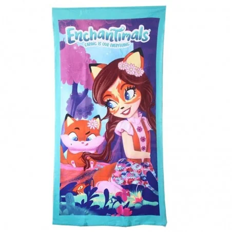 Enchantimals Παιδική Πετσέτα θαλάσσης 70χ140εκ (SE4214) - Πετσέτες Quick dry - Microfiber