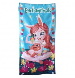 Enchantimals Παιδική Πετσέτα θαλάσσης 70χ140εκ (SE4211) - Πετσέτες Βαμβακερές