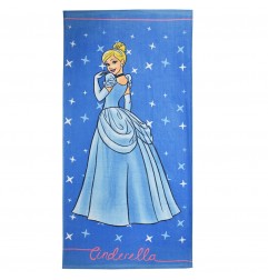 Disney Princess Cinderella Παιδική Πετσέτα θαλάσσης 70x140εκ. (B92420WR) - Πετσέτες Βαμβακερές