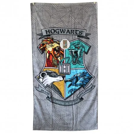 Harry Potter Βαμβακερή Πετσέτα θαλάσσης 70x140εκ. (HP201062-R)