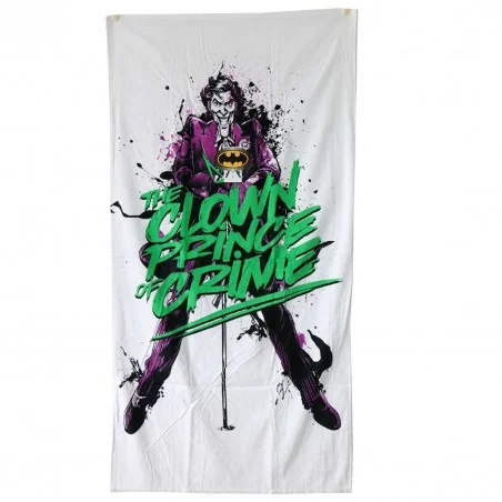 Batman Joker Πετσέτα θαλάσσης 70x140εκ. (BAT191096-R) - Πετσέτες Βαμβακερές