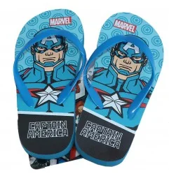 Marvel Avengers Captain America Παιδικές Σαγιονάρες (AV 52 51 377 NI Blue) - Σαγιονάρες/ παντόφλες αγόρι