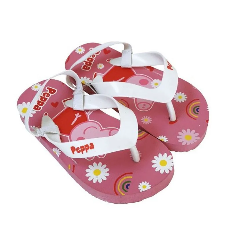Peppa Pig Παιδικές Σαγιονάρες με λάστιχο (PP13457white) Peppa Pig Παιδικές Σαγιονάρες με λάστιχο (PP13457white)