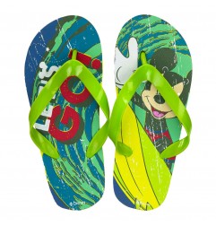 Disney Mickey Mouse Παιδικές Σαγιονάρες (WD15005 Green) - Σαγιονάρες/ παντόφλες αγόρι