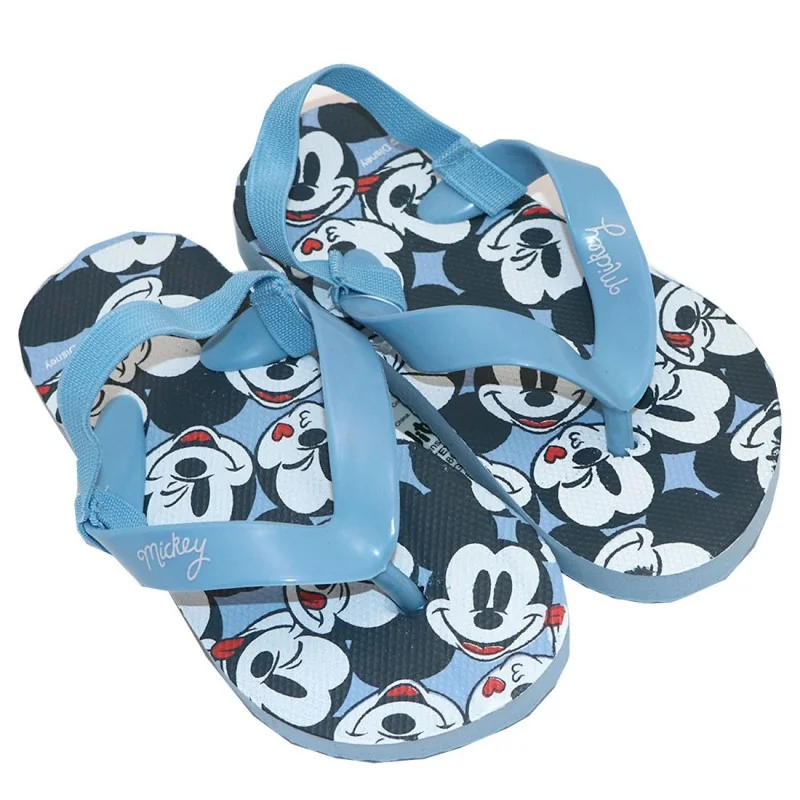 Disney Mickey Mouse Παιδικές Σαγιονάρες με λάστιχο (WD12945 Blue)