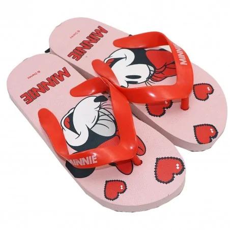 Disney Minnie Mouse Παιδικές Σαγιονάρες (WD12930 RED) - Σαγιονάρες/ παντόφλες κορίτσι