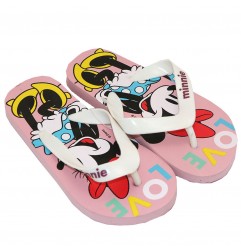 Disney Minnie Mouse Παιδικές Σαγιονάρες (WD13570 White) - Σαγιονάρες/ παντόφλες κορίτσι