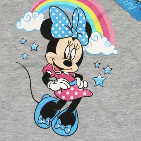 Disney Minnie Mouse Καλοκαιρινή Πιτζάμα Για Κορίτσια (DIS MF 52 04 5784 N Grey)