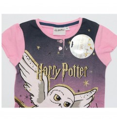 Harry Potter Καλοκαιρινή Πιτζάμα Για Κορίτσια (EV2081 navy) - Πιτζάμες Καλοκαιρινές