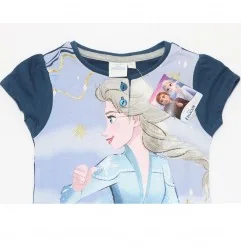 Disney Frozen Καλοκαιρινή Πιτζάμα Για Κορίτσια (EV2079 navy) - Πιτζάμες Καλοκαιρινές