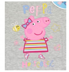 Peppa Pig Καλοκαιρινή Πιτζάμα Για κορίτσια (PP 52 04 929 grey) - Πιτζάμες Καλοκαιρινές