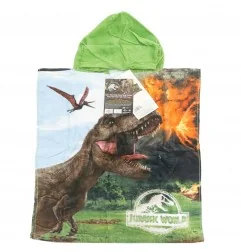 Jurassic World Παιδικό Πόντσο θαλάσσης 50x115εκ. (20PN425) - Βαμβακερά Πόντσο