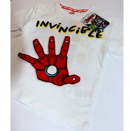 Marvel Avengers κοντομάνικο Μπλουζάκι αγόρια (WE1022 white) Marvel Avengers κοντομάνικο Μπλουζάκι αγόρια (WE1022 white)