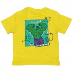 Marvel Avengers κοντομάνικο Μπλουζάκι αγόρια (WE1022 yellow)