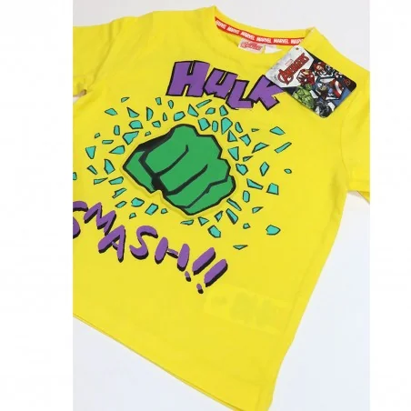 Marvel Avengers κοντομάνικο Μπλουζάκι αγόρια (WE1022 yellow) Marvel Avengers κοντομάνικο Μπλουζάκι αγόρια (WE1022 yellow)
