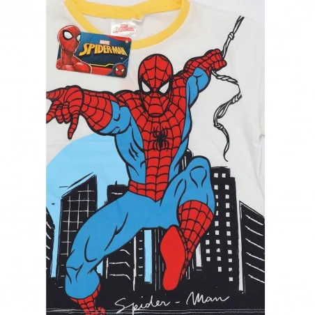 Marvel Spiderman Καλοκαιρινό Σετ Για Αγόρια (WE1212 White)