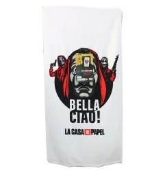 La Casa De Papel Πετσέτα θαλάσσης 70x140εκ. (AYM-009CDP-BTM) - Πετσέτες Quick dry - Microfiber