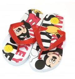 Disney Mickey Mouse Παιδικές Σαγιονάρες (WD15005 White) - Σαγιονάρες/ παντόφλες αγόρι
