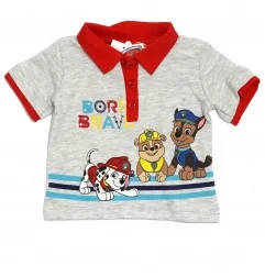 Βρεφικό Καλοκαιρινό Σετ Paw Patrol 2 τμχ "Born Brave" – Μπλουζάκι Polo & Σορτσάκι (100% Βαμβάκι) (PAW 51 12 847 UA)