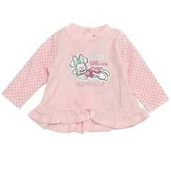 Disney Baby Minnie Mouse βρεφικό βελούδινο Σετ 2 τμχ. για κορίτσια (RH0326)