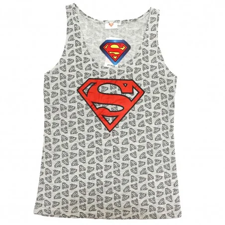 Superman Γυναικεία Καλοκαιρινή Πιτζάμα (ET3626GREY) Superman Γυναικεία Καλοκαιρινή Πιτζάμα (ET3626GREY)