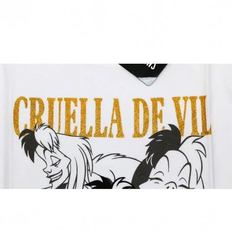 Disney Cruella de Vil Γυναικείο Κοντομάνικο Μπλουζάκι (DIS D 53 02 9786) Disney Cruella de Vil Γυναικείο Κοντομάνικο Μπλουζάκι (DIS D 53 02 9786)
