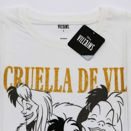 Disney Cruella de Vil Γυναικείο Κοντομάνικο Μπλουζάκι (DIS D 53 02 9786) Disney Cruella de Vil Γυναικείο Κοντομάνικο Μπλουζάκι (DIS D 53 02 9786)