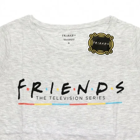 Friends βαμβακερό γυναικείο T-shirt- νυχτικό ύπνου (WB FR 53 04 600/601)