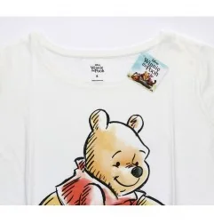Disney Winnie The Pooh βαμβακερό γυναικείο T-shirt- νυχτικό ύπνου (DIS BP 53 04 9132White) - Γυναικεία νυχτικά