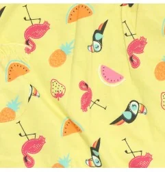 Mini Kidz Ολόσωμη καλοκαιρινή φόρμα (15C412 YELLOW) - Φορέματα