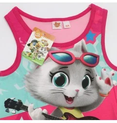 44 Cats Παιδικό καλοκαιρινό Φορεματάκι (UE6249Pink)