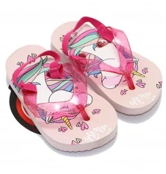 Παιδικές Σαγιονάρες με λάστιχο Unicorn (ZK50845 Pink)