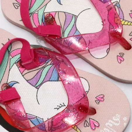 Παιδικές Σαγιονάρες με λάστιχο Unicorn (ZK50845 Pink) Παιδικές Σαγιονάρες με λάστιχο Unicorn (ZK50845 Pink)
