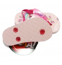 Παιδικές Σαγιονάρες με λάστιχο Unicorn (ZK50845 Pink) - Σαγιονάρες/ παντόφλες κορίτσι