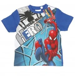 Marvel Spiderman παιδική Καλοκαιρινή πιτζάμα (UE2036 BLUE)
