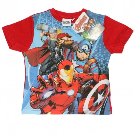 Marvel Avengers Καλοκαιρινή Πιτζάμα Για Αγόρια (AVE-2122-1762 RED) Marvel Avengers Καλοκαιρινή Πιτζάμα Για Αγόρια (AVE-2122-1762 RED)