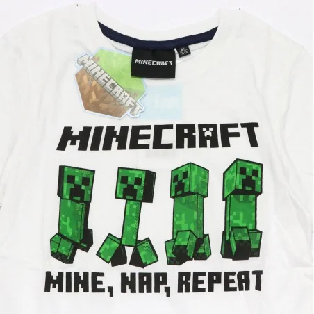 Minecraft βαμβακερή καλοκαιρινή Πιτζάμα Για αγόρια (FKC48701)