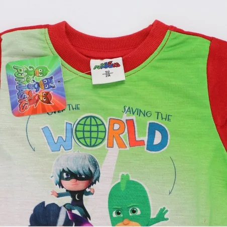 Pj Masks Κοντομάνικο Μπλουζάκι Για Αγόρια (PM 52 02 016A)