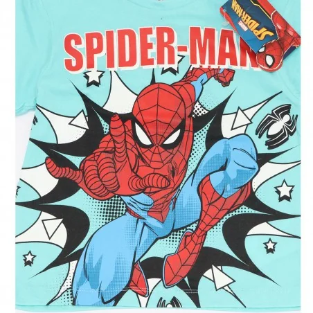 Marvel Spiderman κοντομάνικο Μπλουζάκι Για Αγόρια (EV1056)