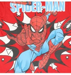 Marvel Spiderman κοντομάνικο Μπλουζάκι Για Αγόρια (EV1056 RED)