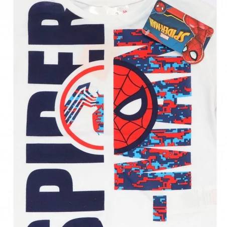 Marvel Spiderman κοντομάνικο Μπλουζάκι Για Αγόρια (EV1096 WHITE) Marvel Spiderman κοντομάνικο Μπλουζάκι Για Αγόρια (EV1096 WHITE)