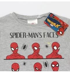Marvel Spiderman κοντομάνικο Μπλουζάκι Για Αγόρια (ER1403 Grey)