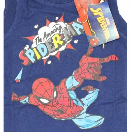 Marvel Spiderman Αμάνικο Μπλουζάκι Για Αγόρια (DISI 05211B)