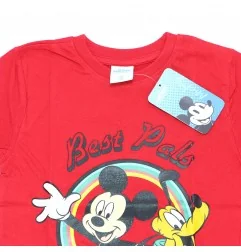 Disney Mickey Mouse Κοντομάνικο μπλουζάκι για αγόρια (DIS MFB 52 02 8865)