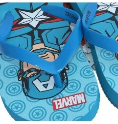 Marvel Avengers Captain America Παιδικές Σαγιονάρες (AV 52 51 377 NI Blue) - Σαγιονάρες/ παντόφλες αγόρι