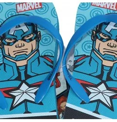 Marvel Avengers Captain America Παιδικές Σαγιονάρες (AV 52 51 377 NI Blue) - Σαγιονάρες/ παντόφλες αγόρι