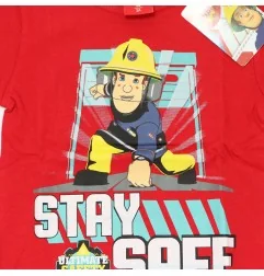 Fireman Sam κοντομάνικο μπλουζάκι για αγόρια (SAM 52 02 138)